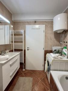 Kuchyň nebo kuchyňský kout v ubytování Diana apartment Banja Luka
