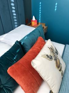 Amarillo Guesthouse客房内的一张或多张床位