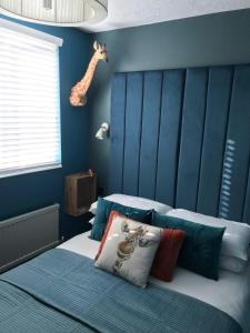 Amarillo Guesthouse客房内的一张或多张床位