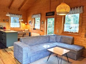 Χώρος καθιστικού στο Ferienhaus Hannes