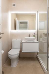 Kúpeľňa v ubytovaní Luxury Studio Apartment Honeymoon