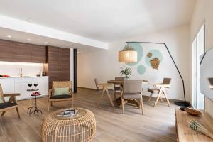 Posezení v ubytování Living4Malaga New Oasis Supreme