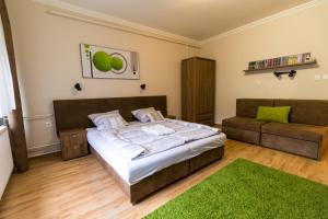 Posezení v ubytování Thermal Garden Weninger Apartmanok