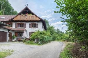 a house on the side of a road at Landhaus - In der hohen Eich Dg in Überlingen