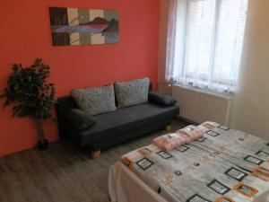 Ruang duduk di Hotel Gól Prostějov