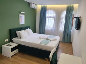 Krevet ili kreveti u jedinici u okviru objekta Hotel Camp Karagaq