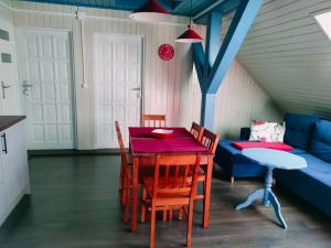 Posezení v ubytování Apartamenty TRZY PTAKI