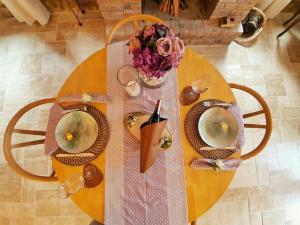 Essen in der Villa oder in der Nähe
