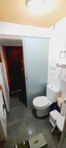 Koupelna v ubytování Casa La Barria