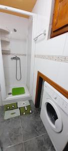 Koupelna v ubytování Casa La Barria