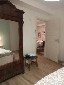 A bed or beds in a room at RossoMattone CountryHouse