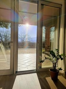 A balcony or terrace at RossoMattone CountryHouse