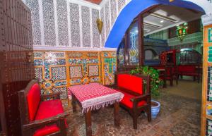 Posezení v ubytování Hotel Al kassaba