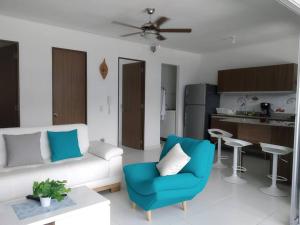 Kuchyň nebo kuchyňský kout v ubytování Condominio Terrazas del Sol