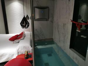 Cama o camas de una habitación en Lexury Suite Acqua