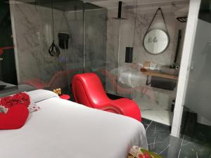 Cama o camas de una habitación en Lexury Suite Acqua