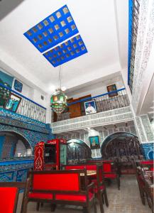 Posezení v ubytování Hotel Al kassaba