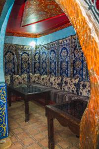 Posezení v ubytování Hotel Al kassaba