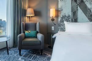 Postel nebo postele na pokoji v ubytování Radisson Blu Metropol Helsingborg