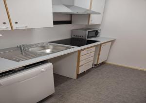Kuchyň nebo kuchyňský kout v ubytování Hotel 24 - Karihaara - Kemi