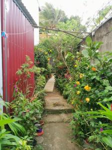 Jardín al aire libre en Cozy Sudio#1, 5min Beach & 1 hour Liberia Int ARPTO