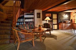 A seating area at Apartments Grafhube, Afritz-Verditz