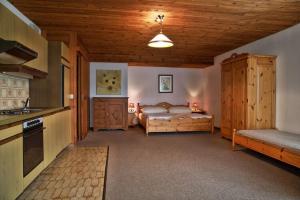 Postel nebo postele na pokoji v ubytování Apartments Grafhube, Afritz-Verditz