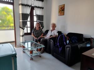 Posezení v ubytování Paradise Villa