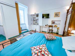 Cama o camas de una habitación en Amalfi Andrea's House