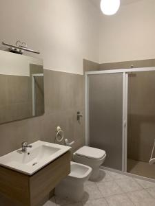 Koupelna v ubytování Casa Vacanze Mandriavecchia