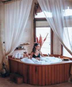 Hosté ubytování Kalsedon Cave Suites