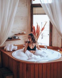 Hosté ubytování Kalsedon Cave Suites