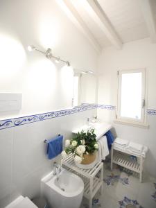 Koupelna v ubytování BLU MARE suite privata & apartment