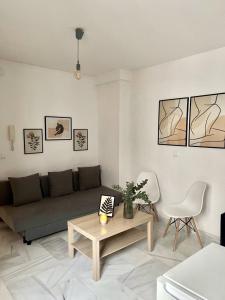 Posezení v ubytování 1.1 Apartamentos Arguiñan