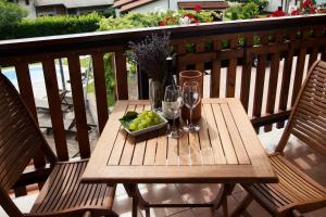 Balkón nebo terasa v ubytování Hotel Penzion Kobala