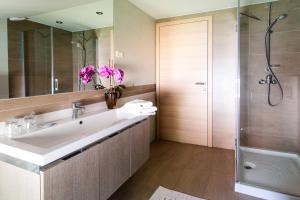 Koupelna v ubytování Hotel Penzion Kobala