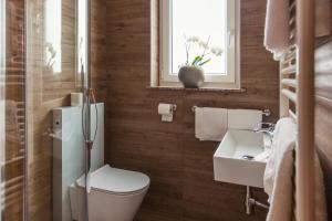 Koupelna v ubytování Hotel Penzion Kobala