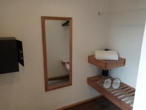 Kylpyhuone majoituspaikassa Tamar'Inn