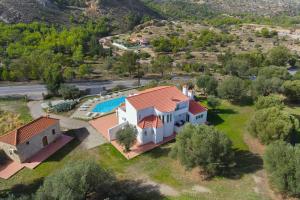 Bazén v ubytování Villa Krokali Lindos nebo v jeho okolí