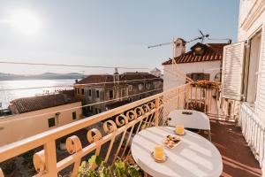 Balkón nebo terasa v ubytování Arya apartment