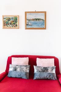 Posezení v ubytování Arya apartment