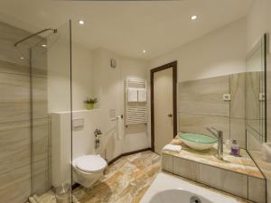 Koupelna v ubytování Hotel Nordhausen