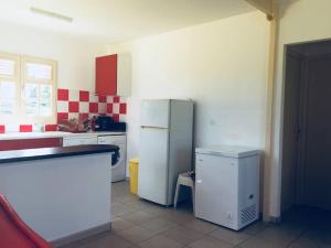 Η κουζίνα ή μικρή κουζίνα στο Villa Anse Clemence
