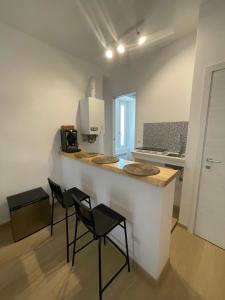 Kuchyň nebo kuchyňský kout v ubytování B&B Casarco