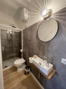 Koupelna v ubytování B&B Casarco