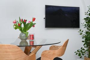 TV a/nebo společenská místnost v ubytování Split Old Town Apartment