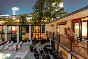 Os clientes hospedados em The Verb Hotel