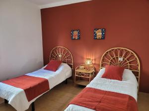 Posteľ alebo postele v izbe v ubytovaní Apartamento Delacroix