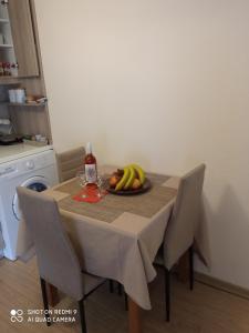 A kitchen or kitchenette at Vacations in Corfu-Antiperni by CorfuEscapes