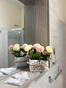 A bathroom at Casa Mary